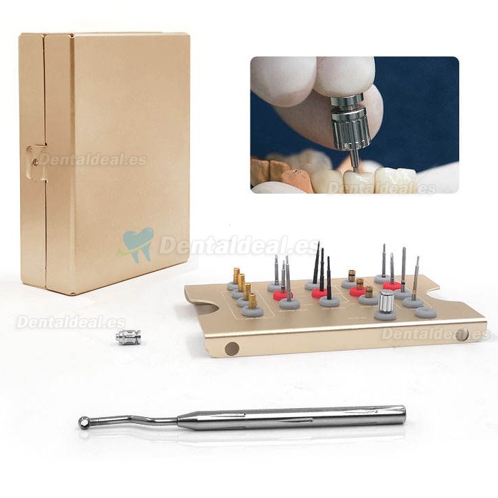 Kit de Extracci&oacute;n de Tornillos Da&ntilde;ados para Implantes Dentales Extractor de Tornillos Rotos